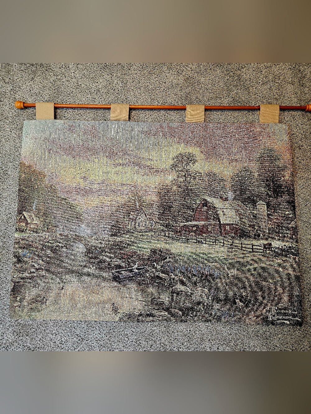 Thomas Kincade Tapestry Wall Hanging